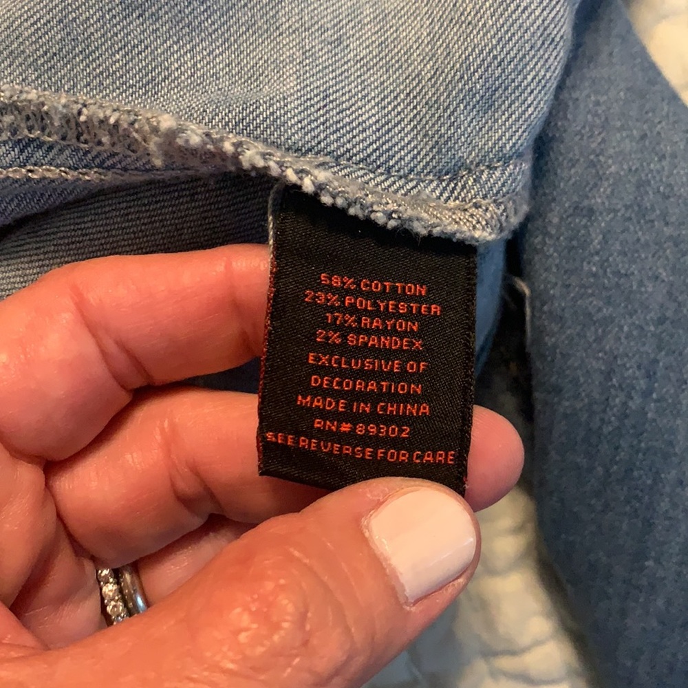 Denim Jacket Large - Picture 4 of 4